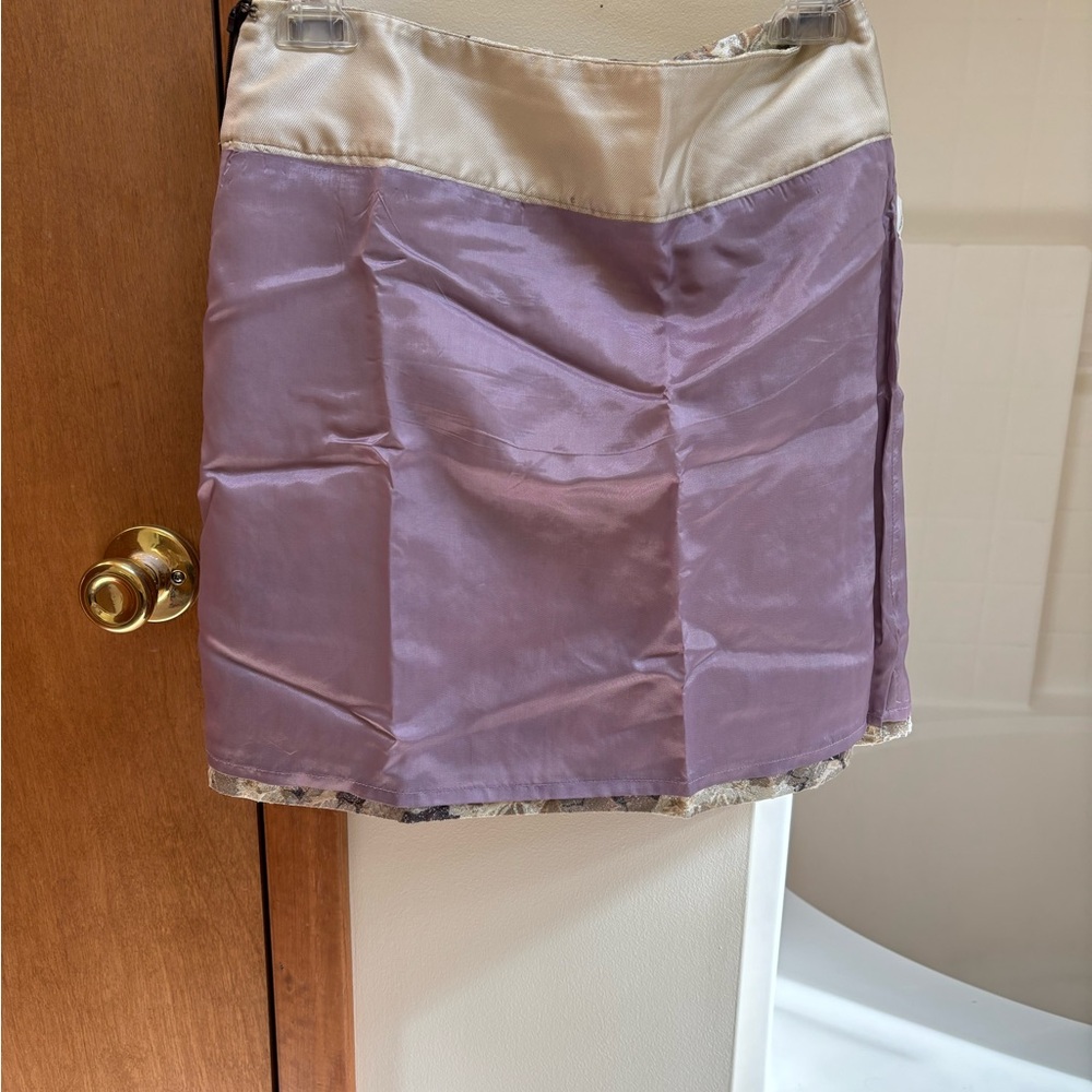 J. Crew Floral Tie Front Mini Skirt - Picture 8 of 9